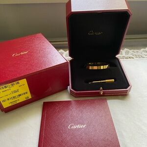 Cartier Love Bracelet 18K Yellow Gold